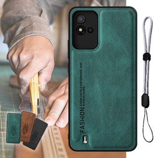 เคสหนัง หรูหรา พร้อมเชือกปรับได้ สําหรับ Realme Narzo 50i