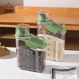 Sweejar โหลเก็บอาหาร กันแมลง กันชื้น แบบพกพา