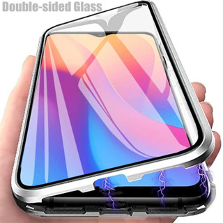 Luxury Magnetic Case for Nothing Phone 1 Cover Metal Frame Bumper Double-sided Glass Protective Cover for Nothing Phone One