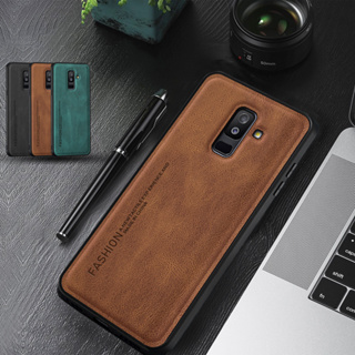 เคสโทรศัพท์หนัง TPU แบบนิ่ม กันกระแทก หรูหรา สําหรับ Samsung Galaxy A6 Plus