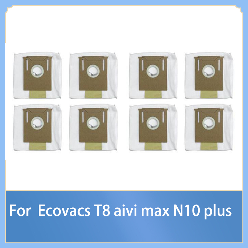 อะไหล่ถุงเก็บฝุ่น กันรั่ว ความจุสูง แบบเปลี่ยน สําหรับหุ่นยนต์ดูดฝุ่น Ecovacs deebot ozmo T8 aivi max N10 plus T9
