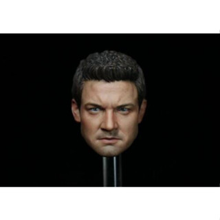 โมเดลฟิกเกอร์ Hawkeye Head สเกล 1/6 สําหรับฟิกเกอร์ 12 นิ้ว