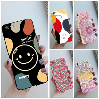 เคสโทรศัพท์ ซิลิโคนนิ่ม กันกระแทก พิมพ์ลาย หลากสี สําหรับ OPPO A39 A57 CPH1605 CPH1701 A39 A57