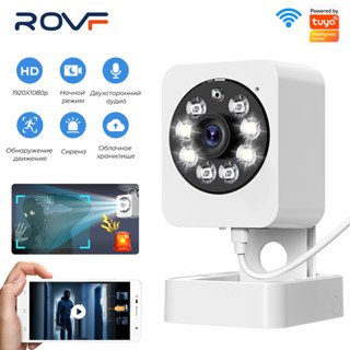 ROVF Tuya Smartlife กล้องวงจรปิดไร้สายกล้องวงจรปิด IP Camera กล้องถ่ายรูป กล้อง วงจรปิด2 Way Talk Night Mode