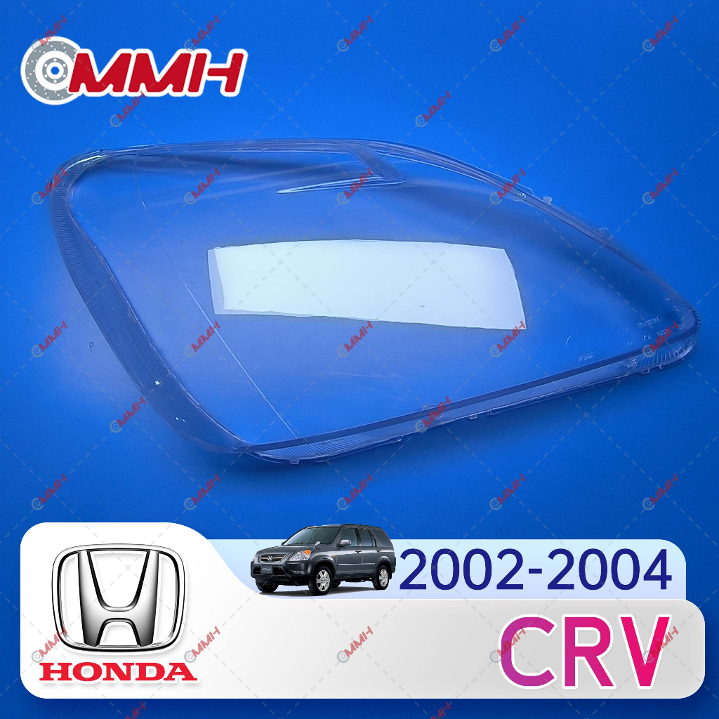 ฝาครอบเลนส์ไฟหน้า สําหรับ Honda CRV 2002-2004 เลนส์ไฟหน้า ฝาครอบไฟหน้า ไฟหน้ารถยนต์ ไฟหน้าสําหรับ ฝา