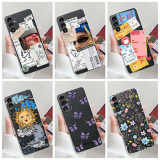 เคสโทรศัพท์มือถือ ซิลิโคนนิ่ม TPU ใส กันกระแทก สําหรับ Samsung Galaxy A14 4G 5G A14 A 14