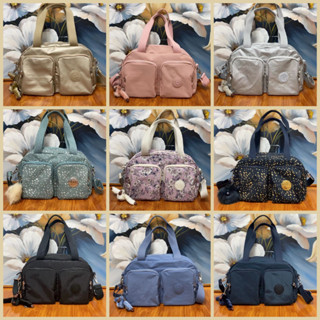 Kipling k16017 กระเป๋าถือ กระเป๋าสะพายไหล่ ขนาดกลาง 9 สี