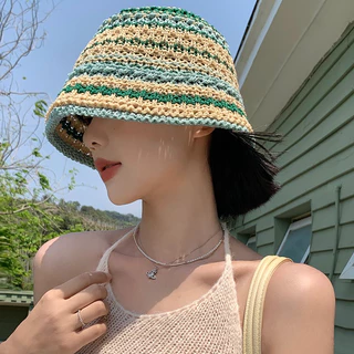 หมวกฟางกันแดด ขนาดเล็ก เข้ากับทุกการแต่งกาย สไตล์ญี่ปุ่น สําหรับผู้หญิง