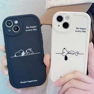 เคส Samsung A14 A04 A12 A73 A53 A52 A52S A33 A32 A23 A72 A22 A13 4G 5G A03S A02S A11 A02 A03 A51 A50 A50S A30S A20 A30 A20S A10S A21S M12 M22 M32 M11 M02 เคสมือถือซัมซุง การ์ตูนสนูปปี้น่ารักนอนลง เคสโทรศัพท์มือถือ