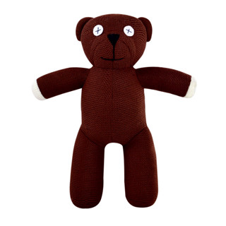 ตุ๊กตาฟิกเกอร์ Mr Bean Teddy Bear ผ้ากํามะหยี่ขนนิ่ม ขนาด 25 ซม. สีน้ําตาล แบบสร้างสรรค์ เหมาะกับของขวัญวันเกิดคริสต์มาส สําหรับเด็ก