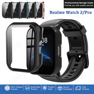 เคสป้องกันหน้าจอ กระจกนิรภัย แบบเต็มจอ สําหรับ Realme Watch 2 2 pro