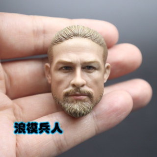 โมเดลฟิกเกอร์ The Lost City of Z Charlie Hunnam Head Sculpt ขนาด 1/6 สําหรับฟิกเกอร์ 12 นิ้ว