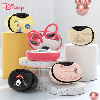 Disney S28 ชุดหูฟังบลูทูธไร้สาย 5.3 TWS ไมโครโฟนตัดเสียงรบกวน HiFi พร้อมไฟ LED กันน้ํา สําหรับเล่นกีฬา