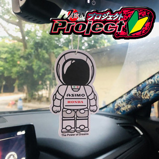 น้ําหอมปรับอากาศในรถยนต์ แบบกระดาษแข็ง สําหรับ JDM Racing Robot ASIMO Spoon Sports Auto Interior Accessories