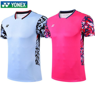 เสื้อกีฬาบาสเก็ตบอลแขนสั้น แบบแห้งเร็ว ลายทีม New Yonex All England Badminton Jersey สําหรับผู้ชาย และผู้หญิง