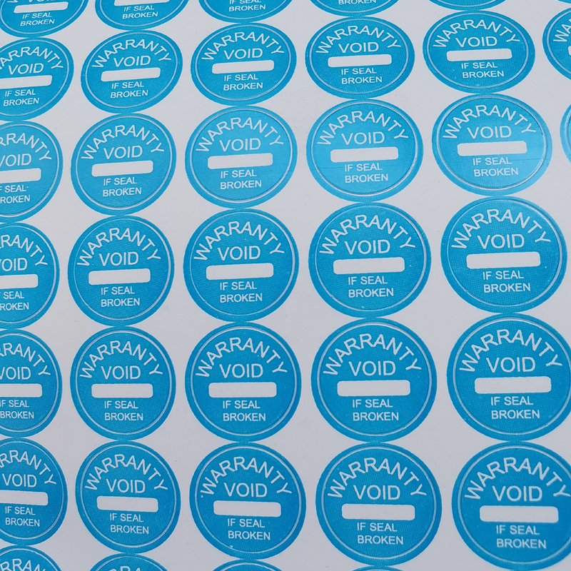 1000ชิ้น10มิลลิเมตรเส้นผ่าศูนย์กลางรอบสากลรับประกันโมฆะสติกเกอร์,เปลือกไข่เปราะบางตรา