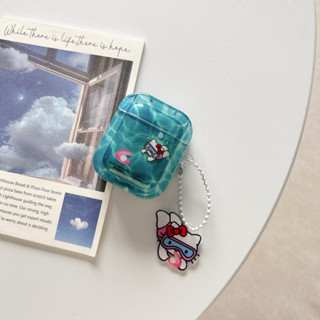 เคสหูฟังบลูทูธไร้สาย กันกระแทก ลายการ์ตูนคิตตี้น่ารัก สําหรับ airpods รุ่น pro 1 2 3