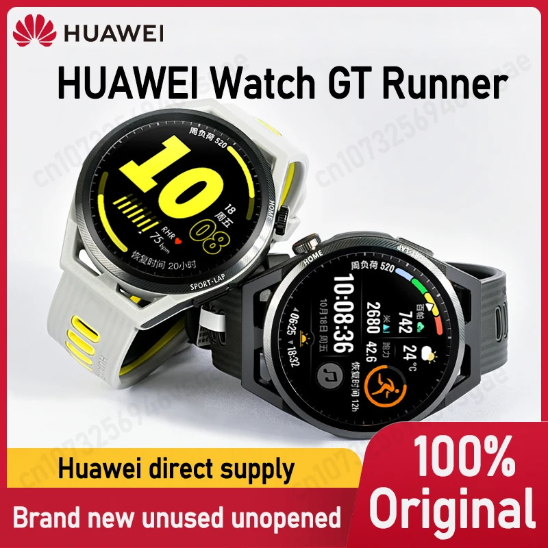 นาฬิกาข้อมือสมาร์ทวอทช์ Huawei watch GT Runner กันน้ํา spO2 ตั้งโปรแกรมวิ่งมาราธอนได้