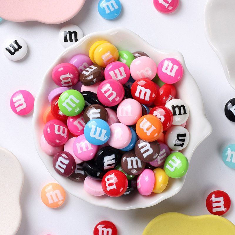 HotM ถั่ว 3D เรซิ่น Cro Jibz รองเท้า charm DIY น่ารักช็อกโกแลต bean 3D เรซิ่นเครื่องประดับรองเท้าอุปกรณ์ตกแต่ง