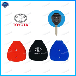 ปลอกกุญแจรถยนต์ แบบซิลิโคน สำหรับ Toyota Corolla Vitz Vios Rav4 Aqua Camry Highlander