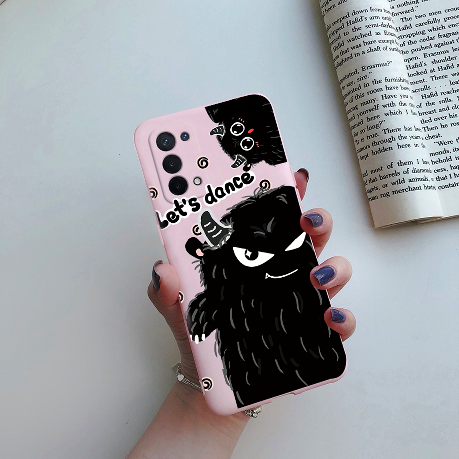 เคสโทรศัพท์ ซิลิโคนนิ่ม กันกระแทก ลายการ์ตูน แฟชั่น รูปที่ 2