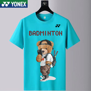 เสื้อยืดแขนสั้น พิมพ์ลาย New Yonex Badminton Jersey YY แบบแห้งเร็ว สําหรับผู้ชาย และผู้หญิง 2023