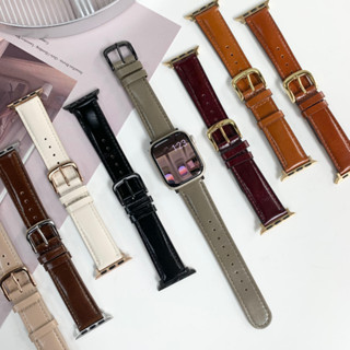 สายนาฬิกาข้อมือหนัง สําหรับ iWatch 8 45 มม. 41 มม. Ultra 49 มม. iWatch series 7 6 5 38 มม. 41 มม. 40 มม. 42 มม.