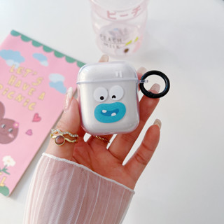 เคสหูฟังบลูทูธไร้สาย Tpu นิ่ม กันตก ลายริมฝีปาก สีแดง และสีฟ้า สีน้ําตาล สําหรับ AirPods 1 2 pro 3 2021 gen3 pro 2 2022