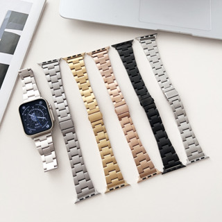 สายนาฬิกาข้อมือโลหะ สําหรับ iWatch 8 45 มม. 41 มม. Ultra 49 มม. iWatch series 7 6 5 38 มม. 41 มม. 40 มม. 42 มม.