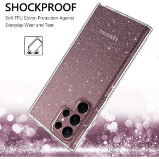 Casetify เคสโทรศัพท์มือถือ กันกระแทก ประดับกลิตเตอร์ สําหรับ Samsung Galaxy S22 S23 UltraS21 Plus S20 FE