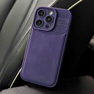 【Camera Protection/Soft case/Purple】เคส compatible for iPhone 11 12 13 14 pro max case