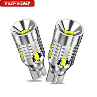 Tuffoo หลอดไฟถอยหลัง LED 912 921 T15 T16 W16W 6000K สีขาว แบบเปลี่ยน สําหรับรถยนต์ 2 ชิ้น