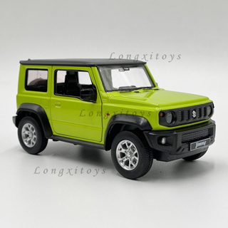 โมเดลรถยนต์ Jimny SUV โลหะ ขนาด 1:26 พร้อมเสียง และไฟ ของเล่นสําหรับเด็ก