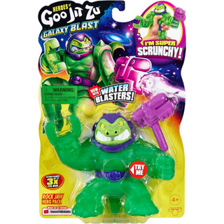 Heroes of Goo Jit Zu Galaxy Blast Hero Pack - Super Scrunchy Rock Jaw with an All New Water Blaster Heroes of Goo Jit Zu Galaxy Blast Hero Pack - Super Scrunchy Rock Jaw พร้อมเครื่องพ่นน้ํา แบบใหม่ทั้งหมด