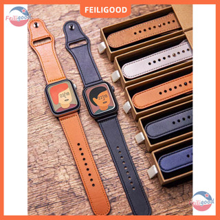 พร้อมส่ง สายนาฬิกาข้อมือหนัง PU แบบเปลี่ยน สําหรับ Apple Watch Series 8 Ultra 7 6 SE 5 4 3 2 1. 49 มม. 45 มม. 41 มม. 44 มม. 42 มม. 40 มม. 38 มม. iwatch