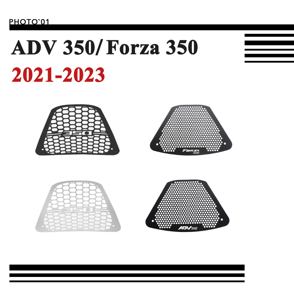 Psler การ์ดหม้อน้ำ ฝาครอบหม้อน้ํา ตะแกรงหม้อน้ำ สําหรับ Honda ADV 350 ADV350 Forza 350 Forza350 NSS350 2022 2023