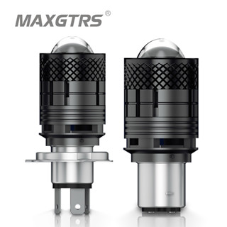 Maxgtrs หลอดไฟหน้ารถยนต์ Led H4 60W 12V 24V 3000K 6000K H4 16000LM 1 ชิ้น