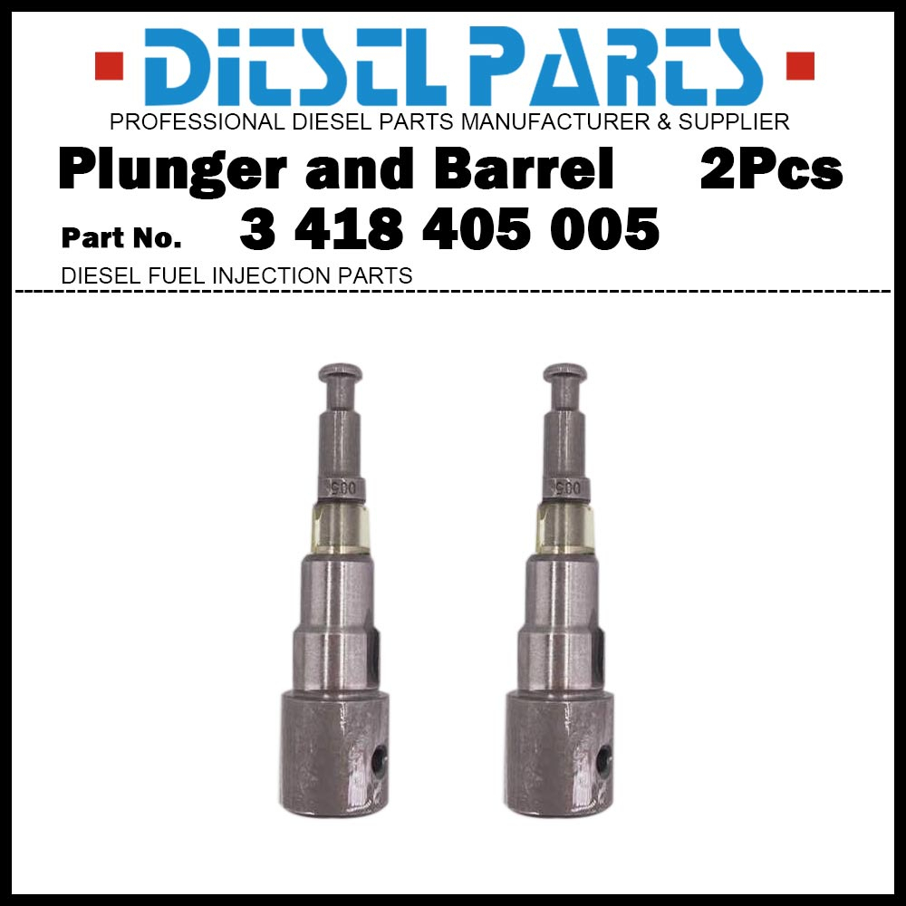 2 ชิ้น Plunger 3405-005 Plunger และชุดประกอบบาร์เรล 3418405005 สําหรับ LOMBARDINI 3LD510 3LD450 4LD6