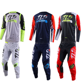 เสื้อกีฬาแขนสั้น ลายทีมแข่งรถวิบาก TLD GP Pro Camo mx 2023