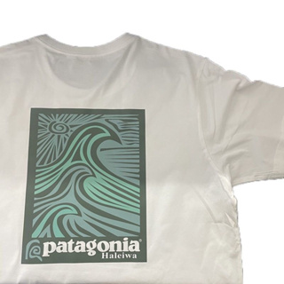 เสื้อยืดแขนสั้นลําลอง ผ้าฝ้าย พิมพ์ลายภูเขา Patagonia สไตล์วินเทจ สําหรับผู้ชาย และผู้หญิง