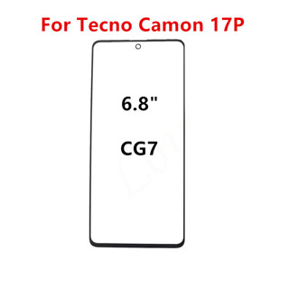 อะไหล่หน้าจอสัมผัส LCD และ OCA สําหรับ Tecno Pova 2 Camon 17P Pro CG7 18 CH6 18P CH7