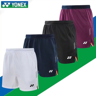 New Yonex เสื้อกีฬาแบดมินตัน กางเกงขาสั้น ระบายอากาศ แห้งเร็ว ซับเหงื่อ สําหรับผู้ชาย และผู้หญิง