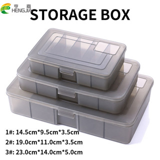 Hengjia กล่องพลาสติก กันน้ํา 5 ช่อง สําหรับใส่เหยื่อตกปลา