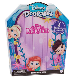 Just Play Disney Doorables Disney the little mermaid collection peek เสื้อกีฬาแขนสั้น พิมพ์ลายดิสนีย์นางเงือกดิสนีย์