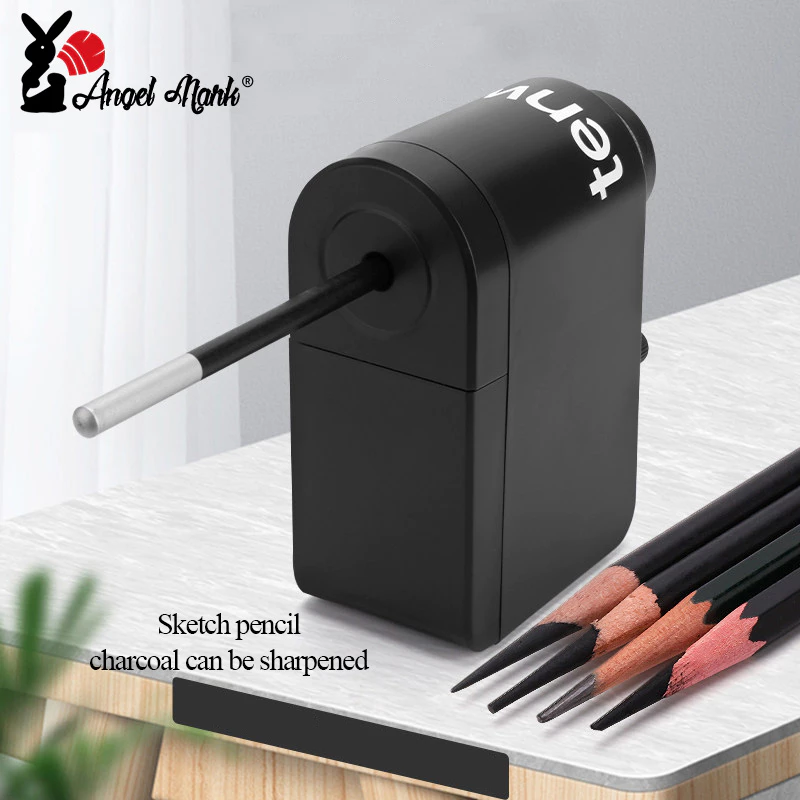 กบเหลาดินสอ Tenwin Sketch Hand Crank/Rotary กบเหลาดินสอ School Mechanical Sharpener มีดคู่มือดินสอ/เครื่องตัดถ่าน