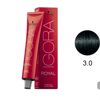 SCHWARZKOPF Igora Royal น้ํายาย้อมสีผม 60 กรัม 9-1,8-77,8-11,7-77,7-1,6-77,6-6,5-0,3-0,1-0 สีแดง