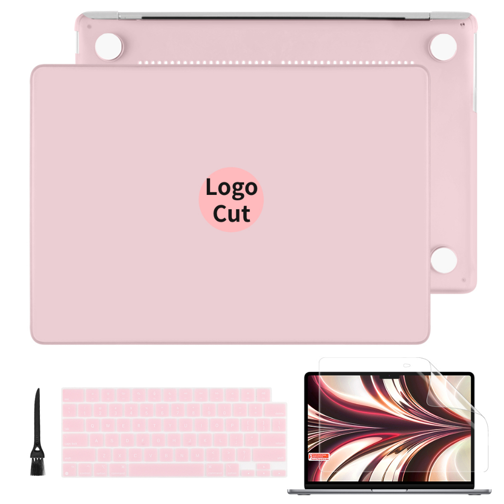 4in1 เคสป้องกัน แบบแข็ง ผิวด้าน พร้อมคีย์บอร์ด สําหรับ MacBook Air 13.3 13.6 15" M4 M3 M2 M1 Pro13 14 16" A2941 A2779 A2681 A2337 A2338 A2251 A2289 A1989 A1708 A1706 A2141 A2442