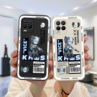 เคสโทรศัพท์มือถือแบบนิ่ม TPU กันรอยเลนส์กล้อง ลาย KAWS สําหรับ Realme C21Y C31 C35 C11 2021 C15 C21 C25 C20 C3 C12 C2 C25S 5S 5 5S 5i C17 7i C1 C25Y C2 C3i