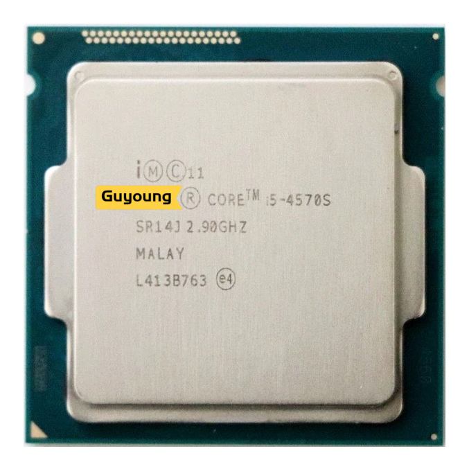 โปรเซสเซอร์ Core i5 4570S i5-4570S 2.9GHz Quad-Core 6M 65W LGA 1150