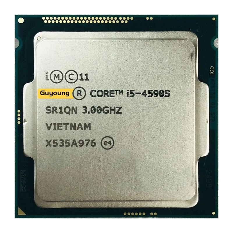 โปรเซสเซอร์ CPU Quad-Core ใช้แล้ว YZX Core i5 4590S i5-4590S 3.0 GHz 6M 65W LGA 1150